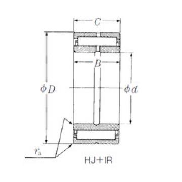 needle roller thrust bearing catalog HJ-142212+IR-101412 NSK