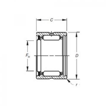 needle roller thrust bearing catalog HJ-263520RS Timken