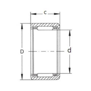 needle roller thrust bearing catalog HK0808 FBJ