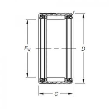 needle roller thrust bearing catalog JTT-1014 Timken