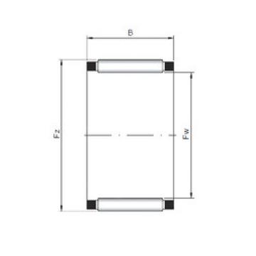 needle roller bearing sleeve K28x34x20 ISO