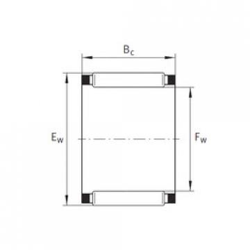 needle roller bearing sleeve K28X33X13 INA