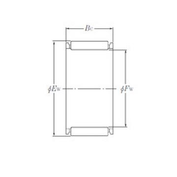 needle roller bearing sleeve K28×33×13 NTN