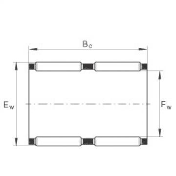 needle roller bearing sleeve K60X66X33-ZW INA