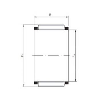 needle roller bearing sleeve KBK9X13X12,5 ISO