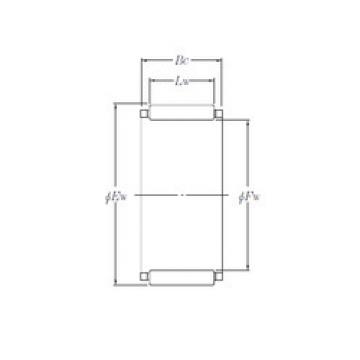 needle roller bearing sleeve KBK10×14×9.8X NTN