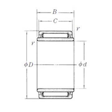 needle roller bearing sleeve LM101712-1 NSK