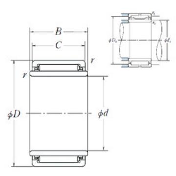 needle roller bearing sleeve LM152215 NSK