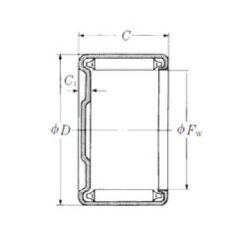 needle roller bearing sleeve M-16121 NSK