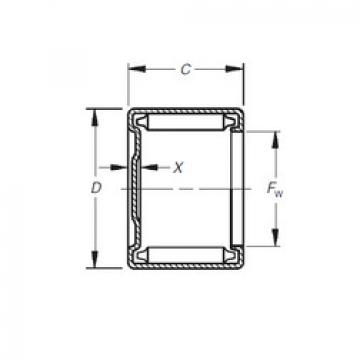 needle roller bearing sleeve M-1071 Timken