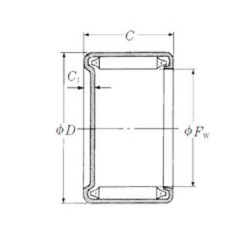 needle roller bearing sleeve M-361 NSK