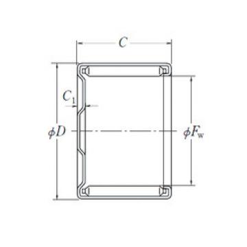 needle roller bearing sleeve MF-1312 NSK