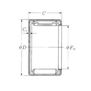 needle roller bearing sleeve MFJL-820L NSK