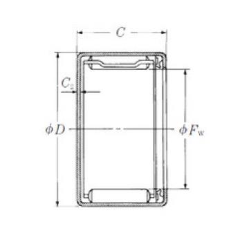 needle roller bearing sleeve MFJLT-2018 NSK