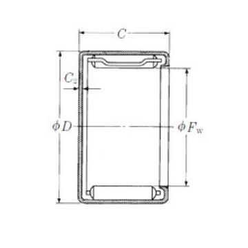 needle roller bearing sleeve MJH-571 NSK