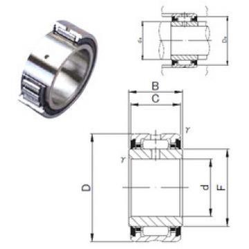 needle roller bearing sleeve NA 4906UU JNS