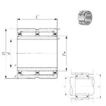 needle roller bearing sleeve NA 6901 IKO