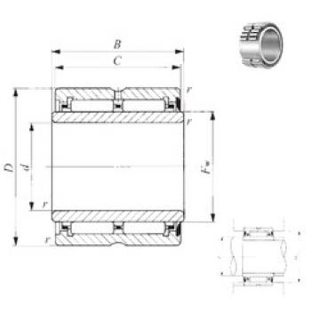 needle roller bearing sleeve NA 6909U IKO