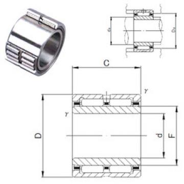 needle roller bearing sleeve NA 6907 JNS