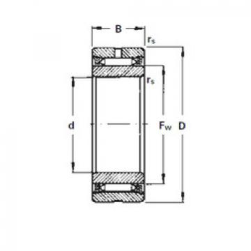 needle roller bearing sleeve NA1017 Timken