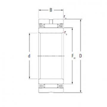 needle roller bearing sleeve NA1012 KOYO