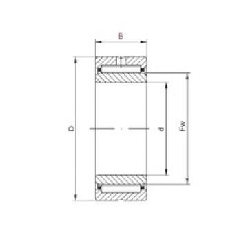 needle roller bearing sleeve NA4830 CX