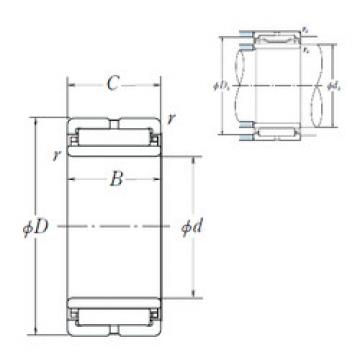 needle roller bearing sleeve NA4909 NSK