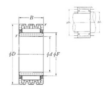 needle roller bearing sleeve NA4905S NTN