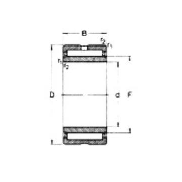 needle roller bearing sleeve NA4905-2RS CRAFT