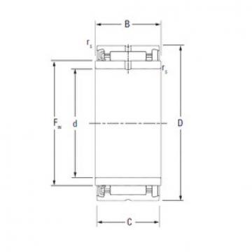 needle roller bearing sleeve NA4901RS KOYO