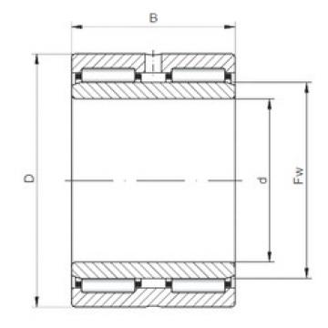 needle roller bearing sleeve NA6907 ISO