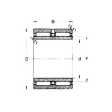 needle roller bearing sleeve NA6903 CRAFT