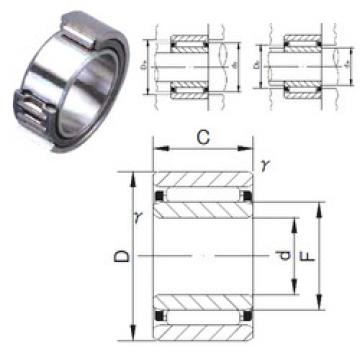 needle roller bearing sleeve NAF 122812 JNS