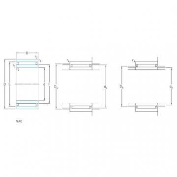 needle roller bearing sleeve NAO20x35x17 SKF