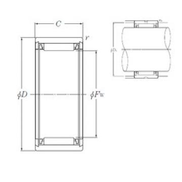 needle roller bearing sleeve NK7/10T2 NTN