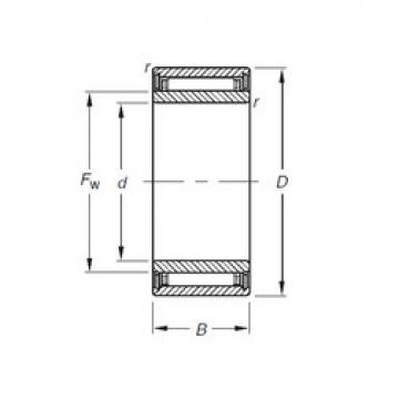 Needle Roller Bearing Manufacture NKJ6/16 Timken