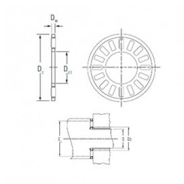 Needle Roller Bearing Manufacture NTA-3650 KOYO