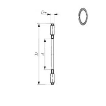 Needle Roller Bearing Manufacture NTB 120155 IKO