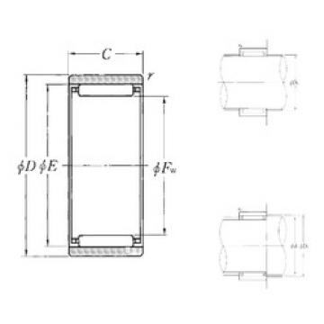 Needle Roller Bearing Manufacture RNAO-12×19×13,5 NTN