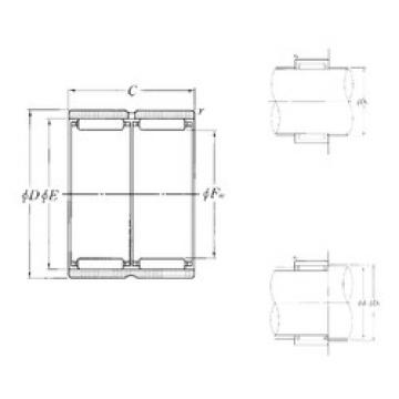 Needle Roller Bearing Manufacture RNAO-14×22×20ZW NTN