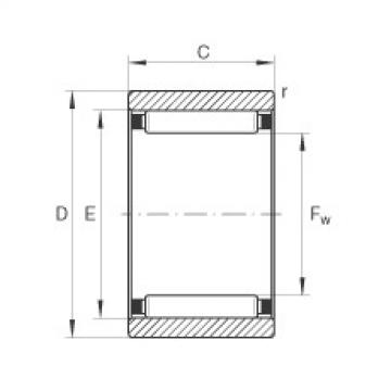 Needle Roller Bearing Manufacture RNAO100X120X30 INA