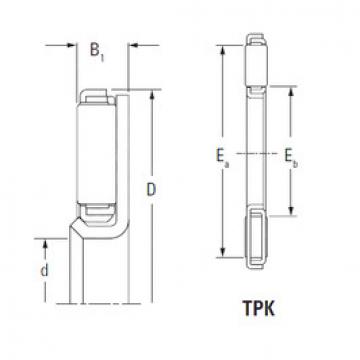 Needle Roller Bearing Manufacture TPK1832L KOYO