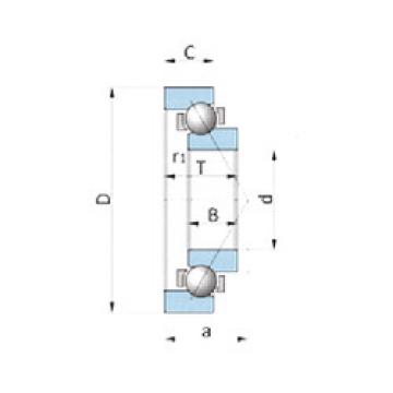 angular contact ball bearing installation AB44175S01 SNR