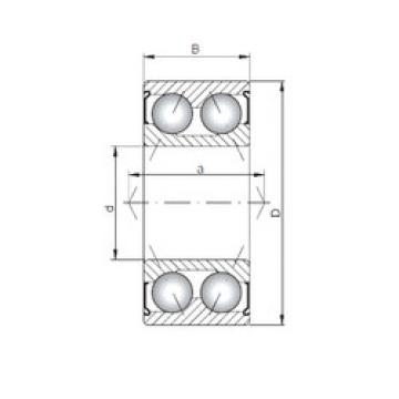 angular contact thrust bearings 30/7 ZZ CX