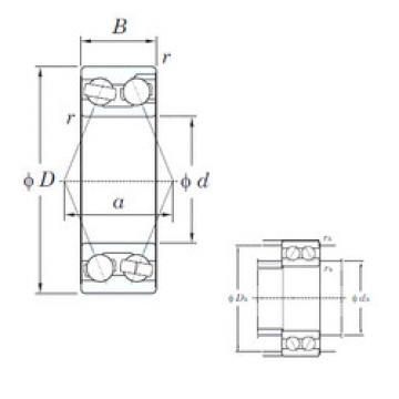 angular contact thrust bearings 3202 KOYO