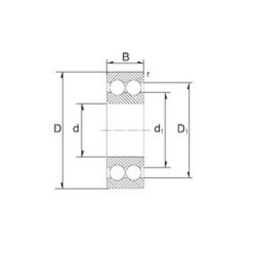 angular contact ball bearing installation S3202 ZEN