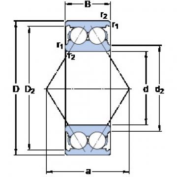 angular contact thrust bearings 3206 A SKF