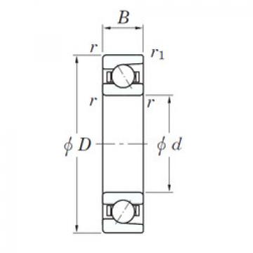 angular contact thrust bearings 3NC 7006 FT KOYO