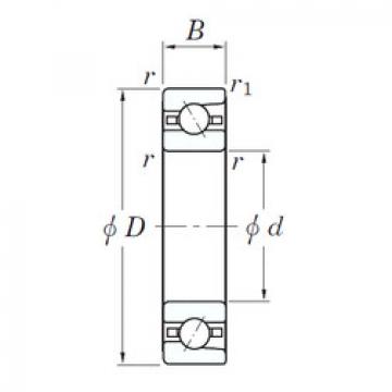 angular contact thrust bearings 3NC HAR021C FT KOYO