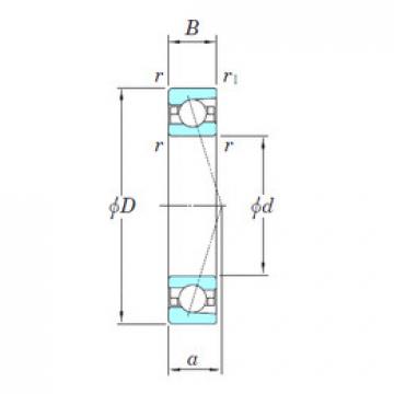 angular contact thrust bearings 3NCHAC016CA KOYO